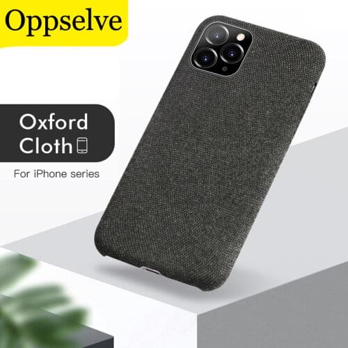 Luxury Cloth Fabric Cases For iPhone 11 Pro Max Cover Cotton Linen Cloth Phone Coques For iPhone XS XR X 8 7 6 6S Plus Capinhas