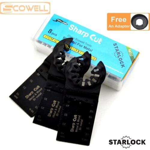 30% Off Starlock Bi-metal Oscillating Saw Blades For Multi Tools Wood Cutting Blades For Oscillating Tools Multimaster Tools
