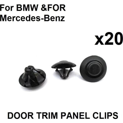 X20 Clips For BMW &FOR Mercedes-Benz push-in fastener push button W204 W212 227 0019880325