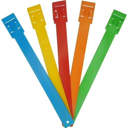 10Pcs Cow Color Identification Belt Cow Foot Mark Foot Ring Belt Legging Identification Mark Belt Ranch Management