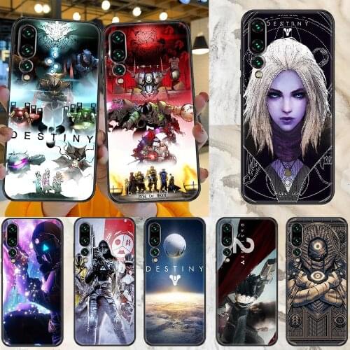 Destiny 2 game Phone case For Huawei Honor 6 7 8 9 10 10i 20 A C X Lite Pro Play black soft back fashion funda art cover pretty
