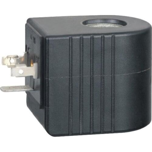 HC-S-14-H Cartridge Electromagnetic valvevs DC 10V 12V 24V DIN connector Dia 14 mm Square Solenoid Coil