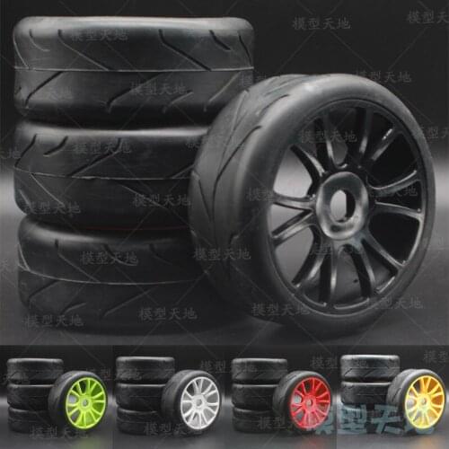 HSP 1/8 off-road vehicles 100MM street tires 8SC pull short card 17MM wear-resistant highway tires 84