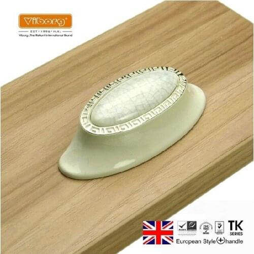 Ceramic Knobs Bedroom Kitchen Door Cabinet Cupboard Knob Pull Drawers Handle