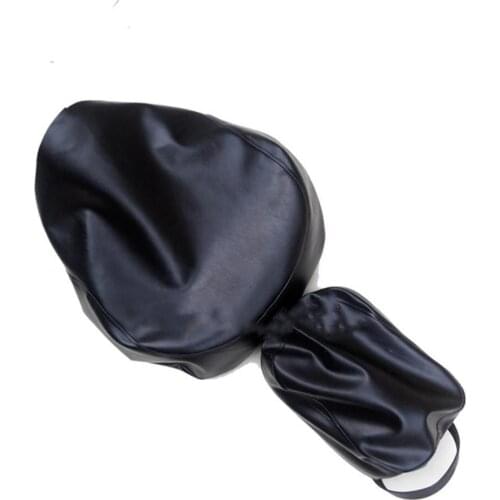 Dirt Motorcycle Red PU Leather Seat Cushion Water Proof Seat Coverf for Honda Shadow VT VTX 400