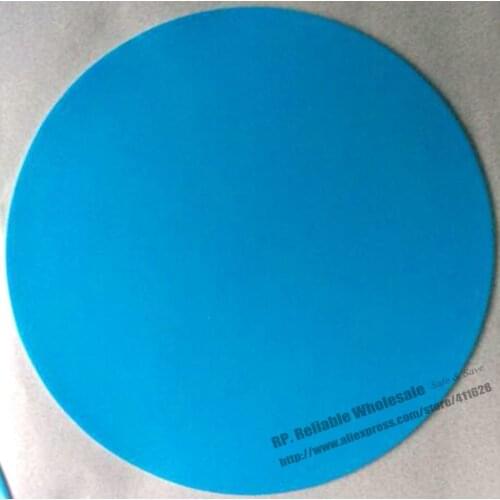 100pcs Diameter=61.7mm Circle Thermal Sticker, Double Sided Adhesive Thermal Conductive Pads for LED, Chipset, Heat Sink