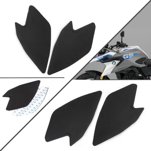 Motorcycle Gas Tank Traction Pads Fuel Tank Grips Stickers Knee Grips Protectors Decal for BMW G310GS G310 GS