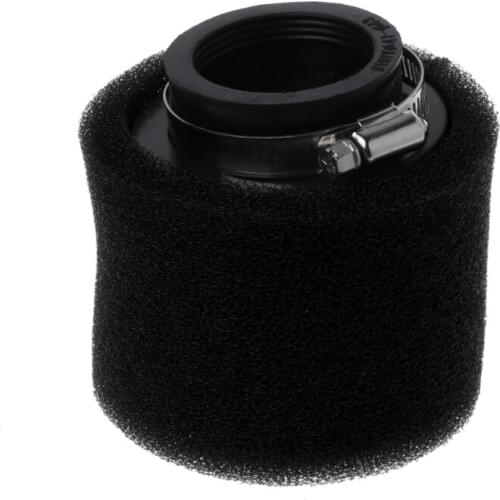 Motorcycle Double Sponge Air Filter Cleaner Straight Neck 35/38/40/42/45/48mm