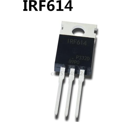Original New 5pcs / IRF614 TO-220 250V 2.0A