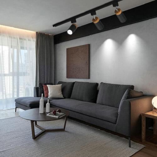 LED Track Light Lamp 220V COB Track Lights Ceiling Lighting Fixture 7W 10W Spot Lamps Spotlights for Home Store Kitchen