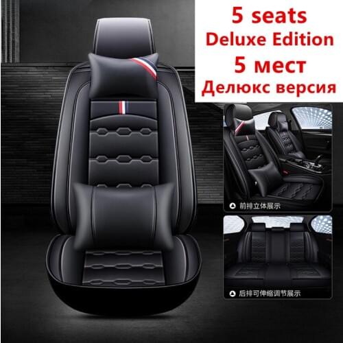 Universal (front& back) PU car seat covers For Subaru forester Outback Tribeca heritage xv impreza legacy auto accessories