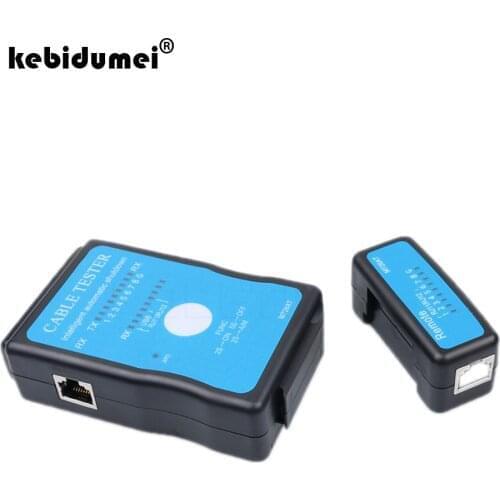 Kebidumei USB Cable Tester RJ45 RJ11 RJ12 LAN Network Cable Tester Network Ethernet CAT5 CAT5e Networking Tool Tracker