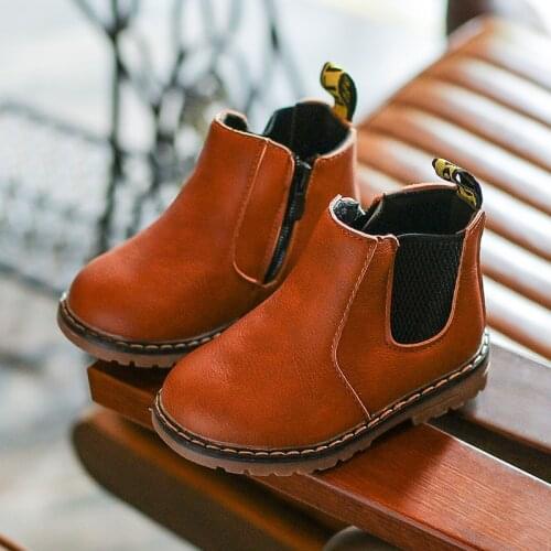 WGOODTECK Leather Boots For Girls