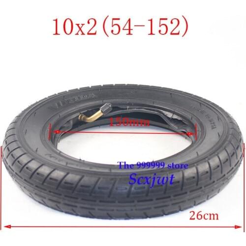 2019 hot sell 10x2/54-152 tire tyre inner tube fits mountain buggy electric scooter balancing car