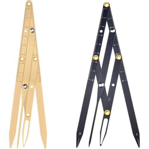 50pcs Stainless steel Golden Ratio CALIPERS Microblading Permanent Makeup Eyebrow Measure Tool Mean Golden Eyebrow divider