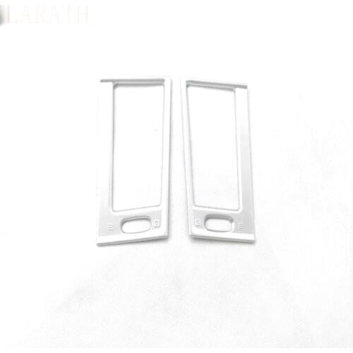 ABS Matte Air Conditioner AC Outlet Vent Trim For Nissan Armada Patrol Royale Nismo Infiniti QX56 QX80 Y62 2016 2017 2018