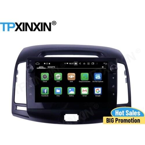 Carplay Car Radio 2 Din Stereo With Screen Bluetooth Android For Hyundai Elantra 2008 2009 2010 GPS Player Navigation Audio Unit