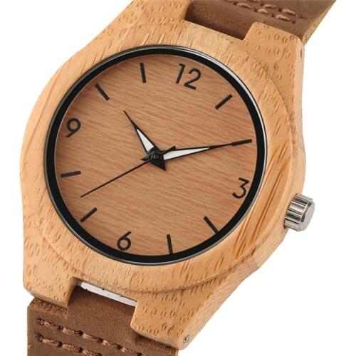 Natural Ladies Wood Watch Women Wooden Wristwatches Minimalist Sport Quartz Watches Fashion Girl Female Clock relogio feminino