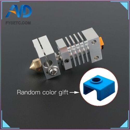 CR10 Heatsink All Metal Hotend Upgrade Kit Titanium Heat Breaker Throat For CR-10 Ender-3 Printers Micro Swiss CR10 Hotend