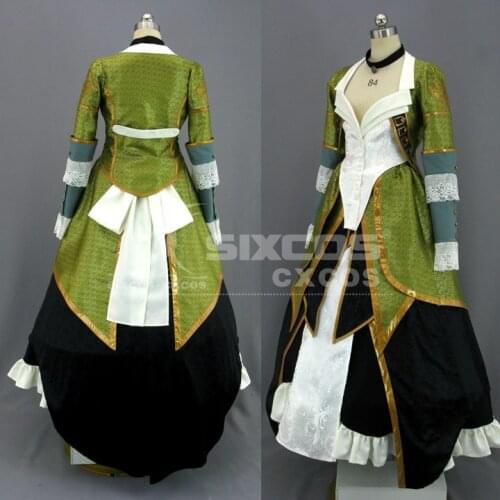 Hot Game Aveline Cosplay Costume Fashion Lolita Dress Full Set Female Role Play Clothing Custom-Make Any Size