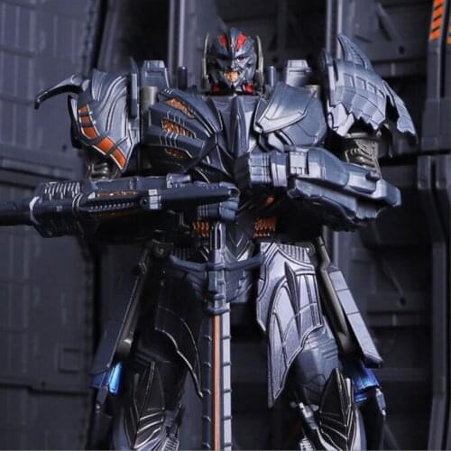 Anime Transformation tank robot Toys action figure Movie 4 Robot Cars Deformation of the tank Toy Model Kids Boys Toys Gifts
