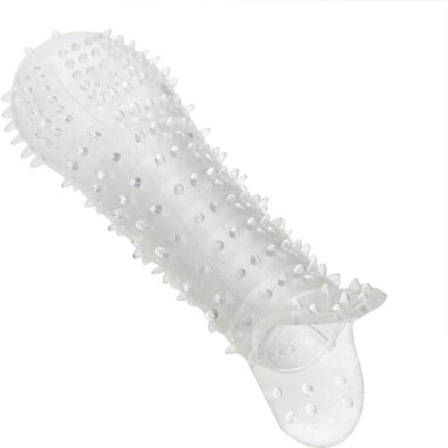 Crystal Penis Rings Reusable Erotic Sex Toys For Men Enlargement Cock Sleeve Delayed Ejaculation