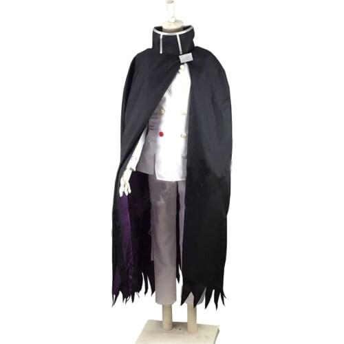 2020 New Danganronpa V3 Ouma kokichi Cosplay Costume Japanese Game School Uniform Suit Outfit Clothes Coat & Pants & scarf