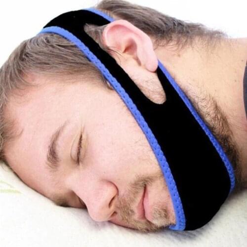 2020 New Anti Snore Belt Jaw Solution Support Sleep Stop Snoring Chin Support Straps for Night Care Tools Face-lifting beauty