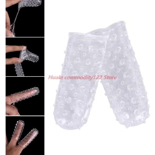 New Adult Product Finger Penis Sleeve Vibrator For Woman Squirt G-Spot Penis Vagina Clit Stimulate Masturbation Dildo