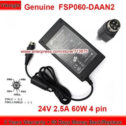 Genuine FSP FSP060-DAAN2 24V 2.5A AC Adapter for H00000901 HU10142-16137 Switching Power Supply