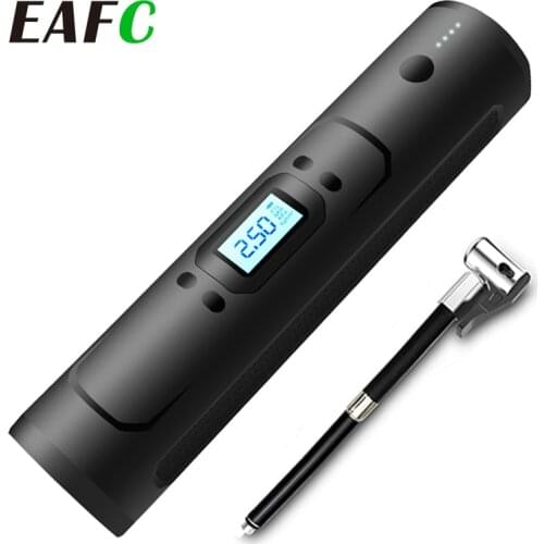 120PSI 12V Portable Air Compressor Mini Inflator Handheld Air Pump Cordless Electric Pump For Ball Bicycle Car Tire