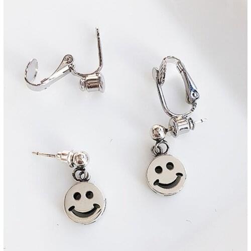 1 Pair Clip On Hoop Earring Converters No-pierced Turn Any Stud Into A Clip-On