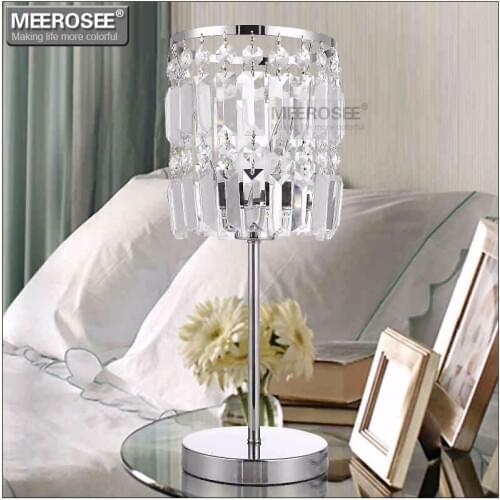 Modern Crystal Table Light Lustres Cristal Reading Lamp for Living room bedroom Lighting Crystal Desk bedside abajur para quarto