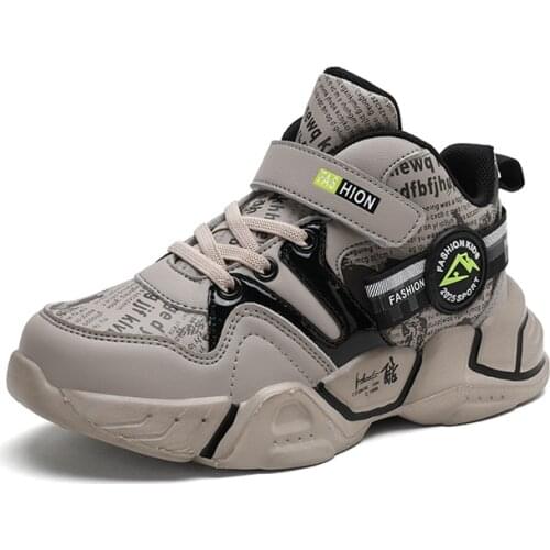 Sport Kids Sneakers Boys Shoes For Boys Sneakers Girls Shoes Children Sneakers Leather Anti-slippery Cotton Fabric Rubber 2021