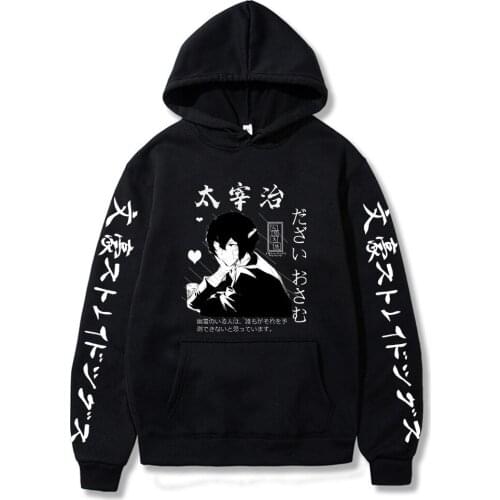 Bungo Stray Dogs Anime Men/woman Hoodies Regular Pullovers Sweatshirt