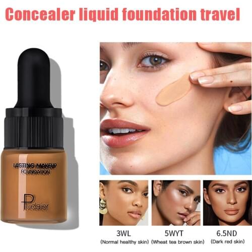 Small Bottle Liquid Foundation Concealer Trimming Long-lasting Moisturizing BB Cream MH88