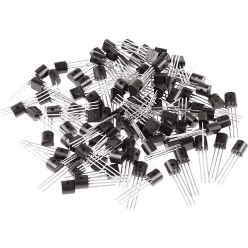 100PCS WS78L05 78L05 TO-92 5V 100mA Voltage Regulator IC Black