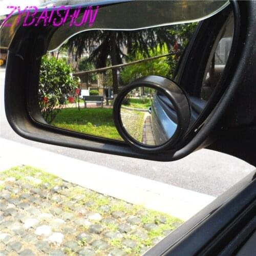 2 pcs. Driver 2 Side Wide Convex Car Vehicle Mirror Blind Spot Auto Rear View for Peugeot 206 207 208 301 307 308 407 2008 3008