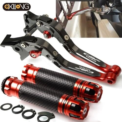 Motorcycle Accessories Brake Clutch Levers Handlebar grip Handle Hand Grips For HONDA CBF1000 CBF1000A 2010 2011 2012 2013