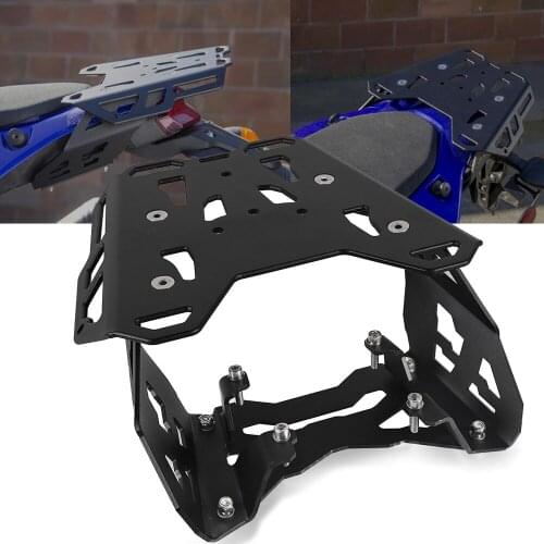 Motorcycle Luggage Carrier Rack Support Holder Saddlebag Cargo Shelf Bracket Kit For YAMAHA Tenere 700 T7 Rally 2019 2020 2021