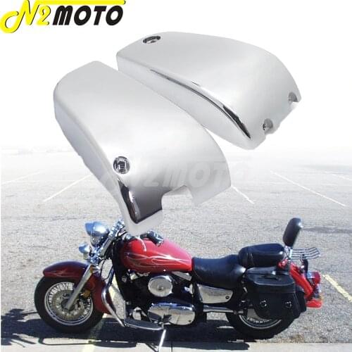 Motorcycle ABS Plastic Battery Side Fairing Covers Protection Guard For Kawasaki Vulcan VN1500 VN 1500 Classic Nomad Custom