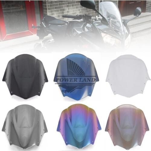 Motorcycle Windshield Windscreen Wind Deflector Bike Scooter Windscreen Motocicleta For Yamaha FZ1 Fazer FZ1S FZS1000S 2006-2011