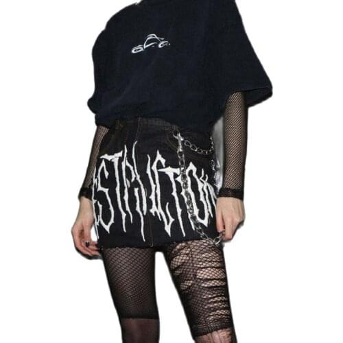 HORDEUM Denim Skirts For Women