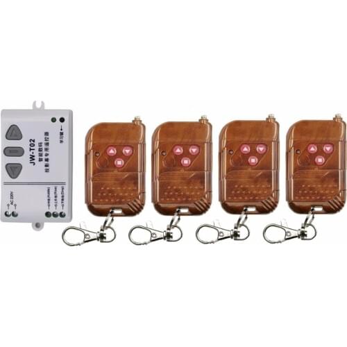 JW-T02 RF Wireless Remote Control 433/315mhz for Electric Projector Screens Electric Curtains/Tower garage door