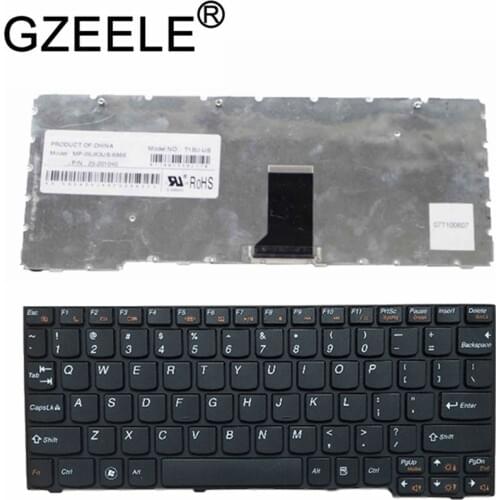 GZEELE New for Lenovo Ideapad U160 U165 S200 S205 black US English laptop keyboard