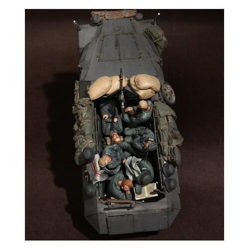 1/35 Resin Figure Model Kit Unassambled Unpainted 258 NO CAR