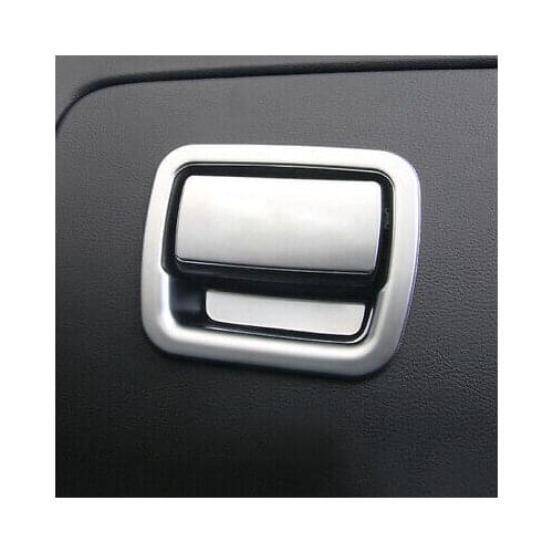ABS Matte Inner Glove Box Handle Cover Trim 2pcs For Cadillac XT5 2016 - 2019