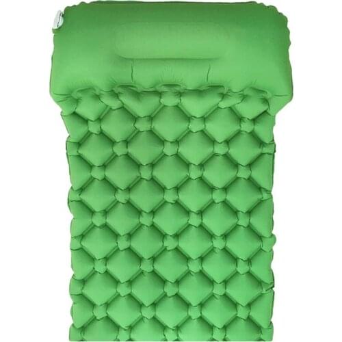 Camping sleeping pad inflatable air cushion outdoor cushion furniture bed ultra light cushion pillow hiking hiking