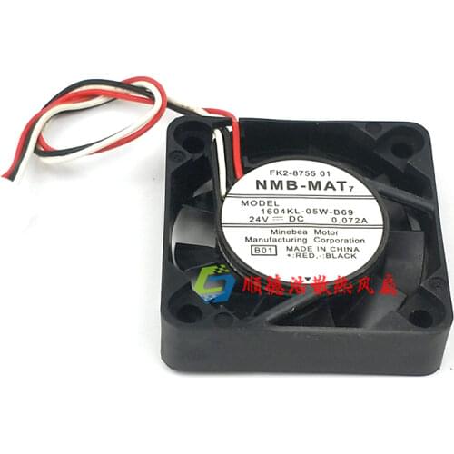 New original NMB-MAT 1604KL-05W-B69 4010 24V 0.072A 4CM inverter cooling fan