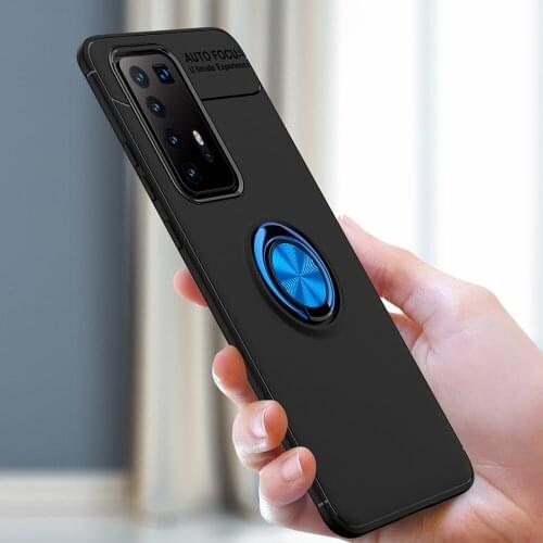 P40 Case Magnetic Car Holder Case For Huawei P40 Pro Case 360 Rotating Finger Ring Phone Cover For Huawei P 40 Pro Capa Shell